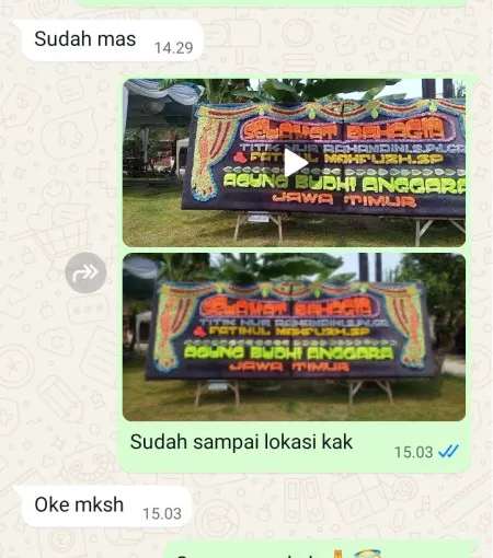 Pengiriman Papan Bunga Kedungringin Suruh